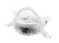 Chiny Maska z białym zaworem respiratora, respirator N95 z zaworem wydechowym firma