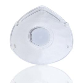 Chiny Hipoalergiczna maska ​​FFP1V do jednorazowego użytku Modny biały kolor fabryka