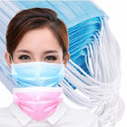 Chiny Jednorazowa maska ​​oddechowa dla dorosłych, ekologiczna 3-warstwowa maseczka z włókniny firma