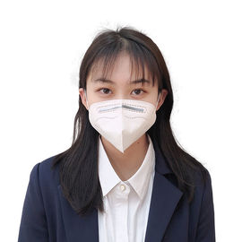 Chiny Łatwa w oddychaniu, składana maska ​​FFP2, pięciowarstwowa maska ​​ochronna KN95 fabryka