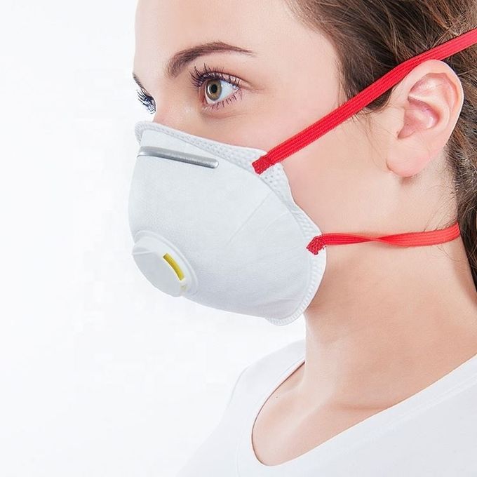 Jednorazowa maska ​​oddechowa w kształcie miseczki, rozpuszczalna w wodzie maska ​​przeciwpyłowa